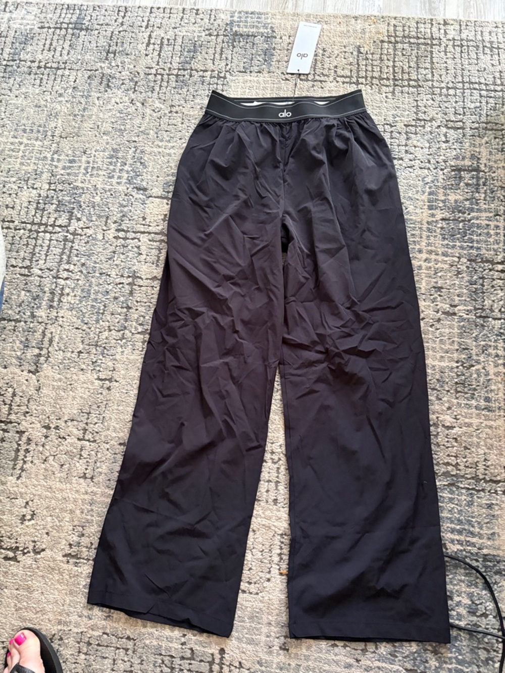 Alo Black trousers